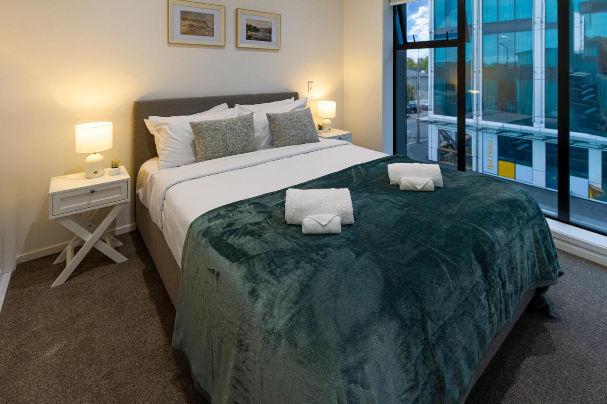 Urban Retreat: 2-Br Gem In Central Christchurch Leilighet Eksteriør bilde
